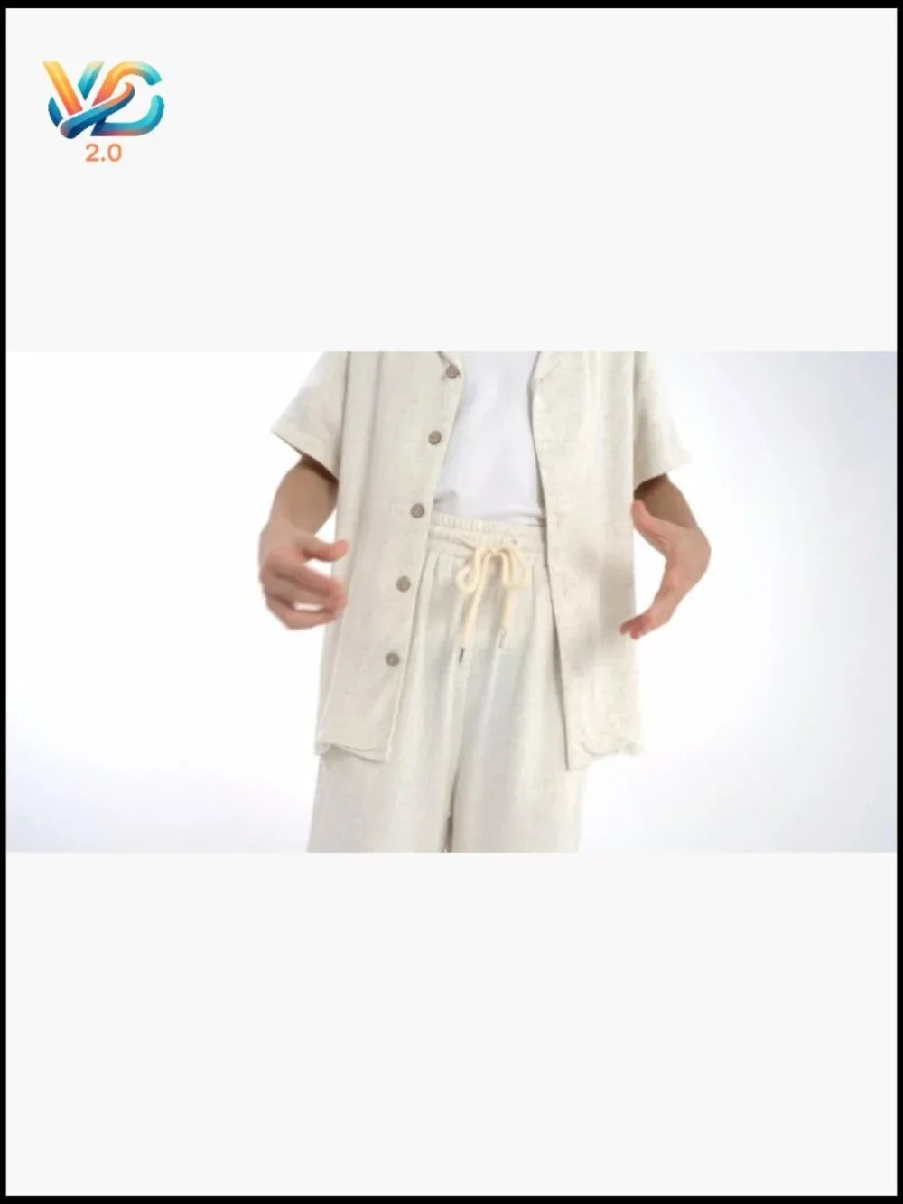 Boys Linen Short Sleeve Tee & Shorts Set 5-14 Summer Beach Outfit